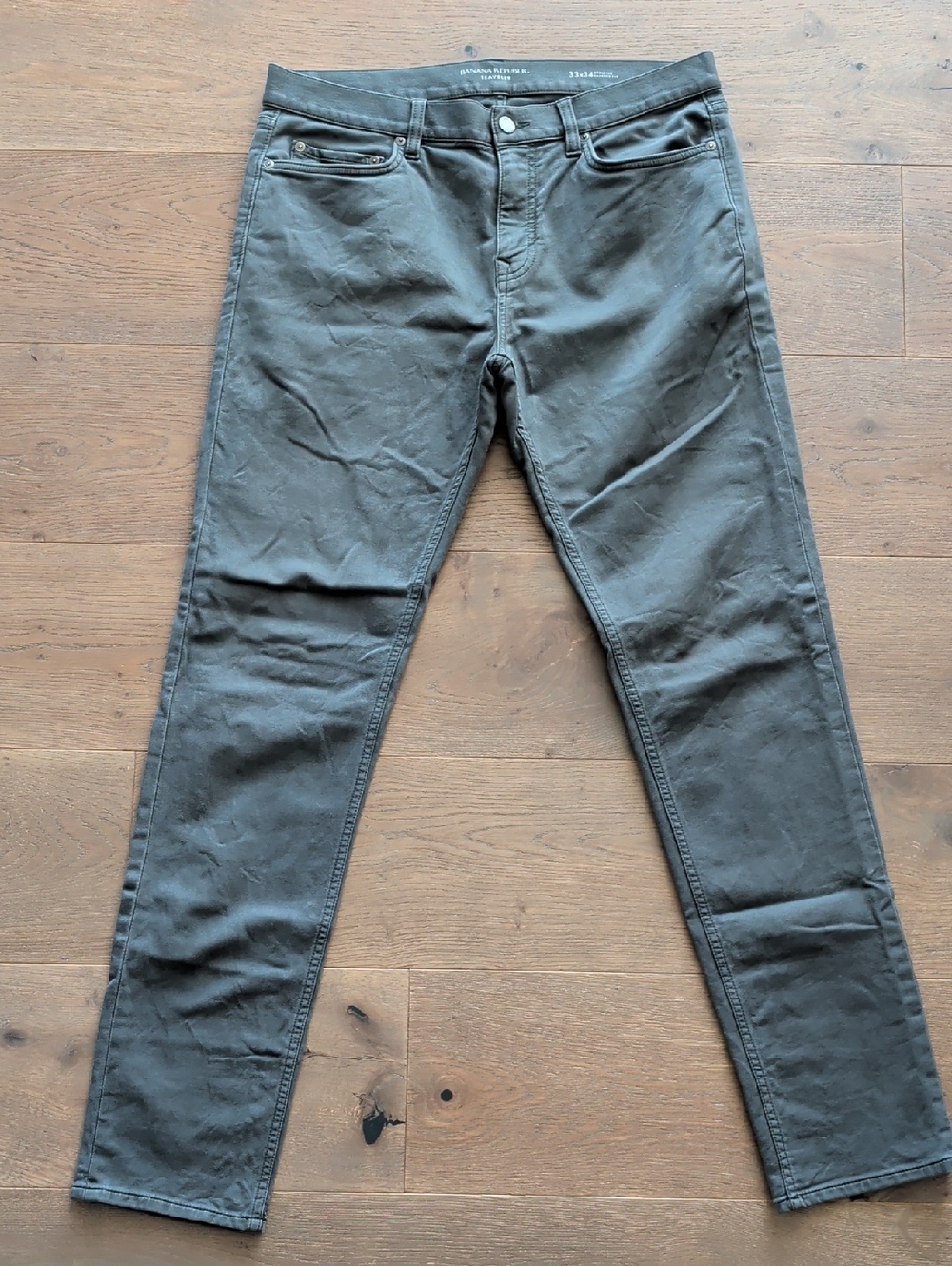 Banana Republic Traveler Athletic Tapered Fit - 33x34